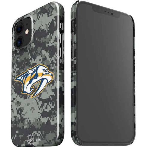 NHL Nashville Predators Camo iPhone 12 Mini Lite Case