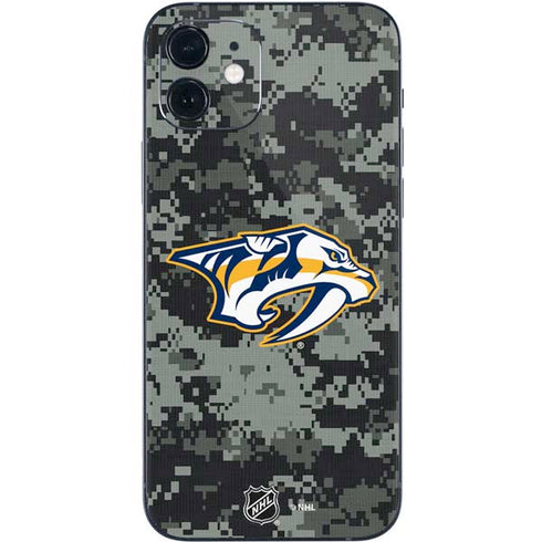 NHL Nashville Predators Camo iPhone 12 Mini Skin