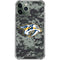 NHL Nashville Predators Camo iPhone 12 Pro Clear Case