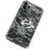 NHL Nashville Predators Camo iPhone 12 Pro Clear Case