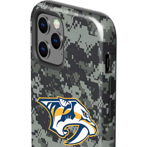 NHL Nashville Predators Camo iPhone 12 Pro Impact Case