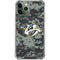 NHL Nashville Predators Camo iPhone 12 Pro Max Clear Case