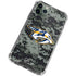 NHL Nashville Predators Camo iPhone 12 Pro Max Clear Case