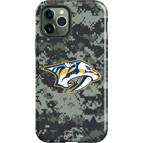 NHL Nashville Predators Camo iPhone 12 Pro Max Impact Case
