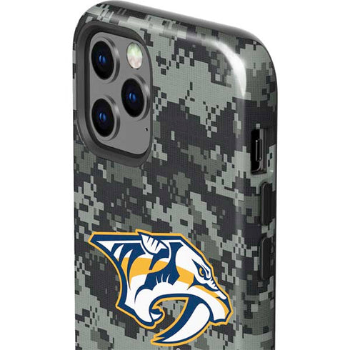 NHL Nashville Predators Camo iPhone 12 Pro Max Impact Case