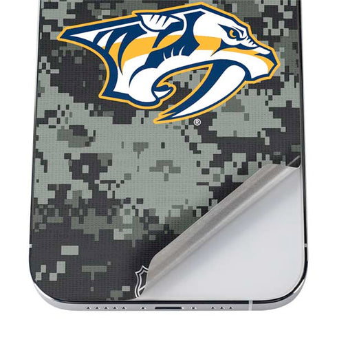 NHL Nashville Predators Camo iPhone 12 Pro Max Skin