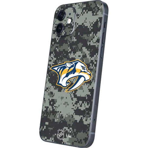 NHL Nashville Predators Camo iPhone 12 Skin