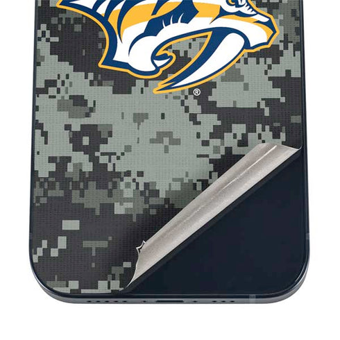 NHL Nashville Predators Camo iPhone 12 Skin