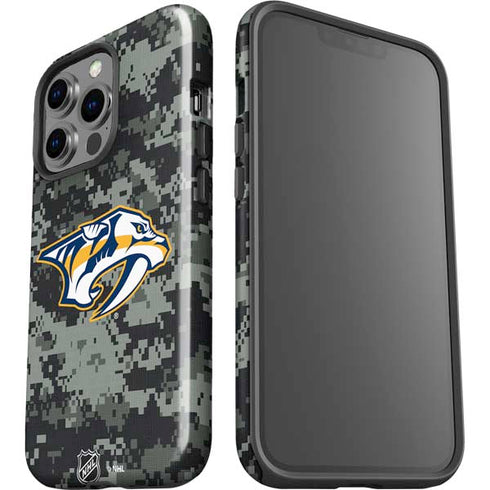 NHL Nashville Predators Camo iPhone 13 Pro Impact Case