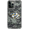 NHL Nashville Predators Camo iPhone 13 Pro Max Clear Case