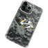 NHL Nashville Predators Camo iPhone 13 Pro Max Clear Case