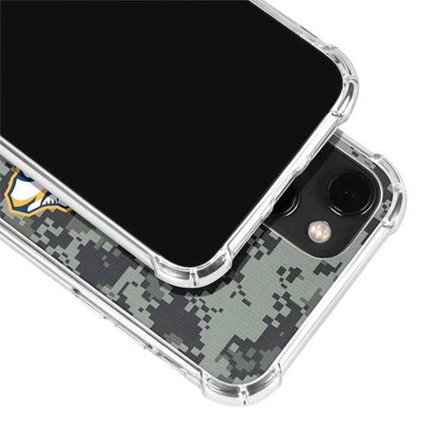 NHL Nashville Predators Camo iPhone 14 Clear Case