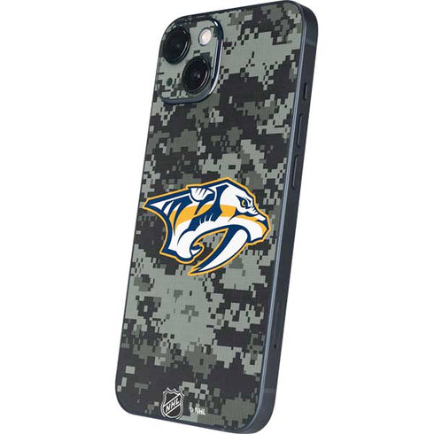 NHL Nashville Predators Camo iPhone 15 Plus Skin