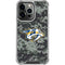 NHL Nashville Predators Camo iPhone 15 Pro Clear Case