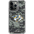 NHL Nashville Predators Camo iPhone 14 Pro Clear Case