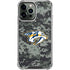 NHL Nashville Predators Camo iPhone 14 Pro Max Clear Case