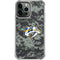 NHL Nashville Predators Camo iPhone 15 Pro Max Clear Case