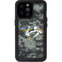 NHL Nashville Predators Camo iPhone 14 Pro Max Waterproof Case