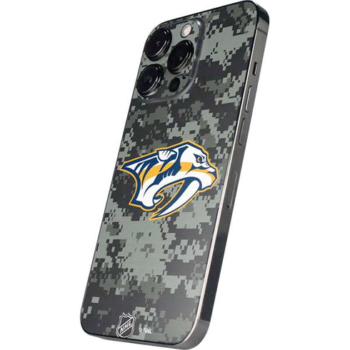 NHL Nashville Predators Camo iPhone 14 Pro Skin