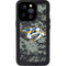 NHL Nashville Predators Camo iPhone 14 Pro Waterproof Case