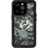 NHL Nashville Predators Camo iPhone 14 Pro Waterproof Case