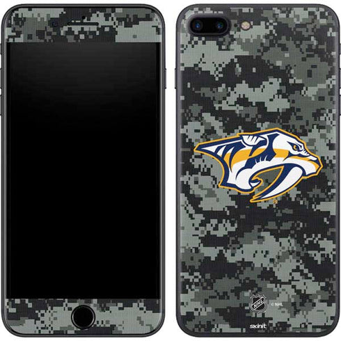 NHL Nashville Predators Camo iPhone 7 Plus Skin