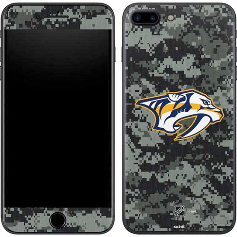 NHL Nashville Predators Camo iPhone 8 Plus Skin