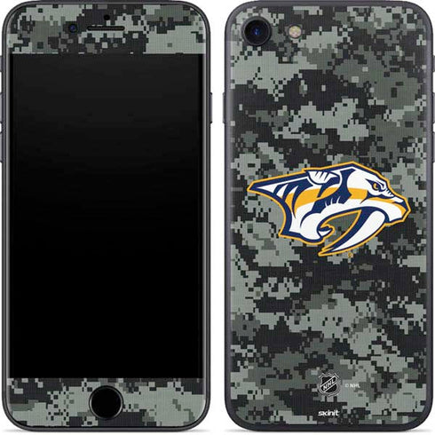 NHL Nashville Predators Camo iPhone 8 Skin