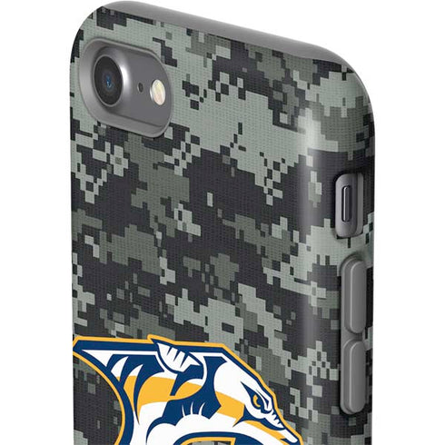 NHL Nashville Predators Camo iPhone SE (2nd & 3rd Gen) Pro Case