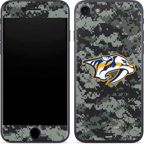 NHL Nashville Predators Camo iPhone SE (2nd & 3rd Gen) Skin
