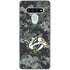 NHL Nashville Predators Camo LG Stylo 6 Clear Case