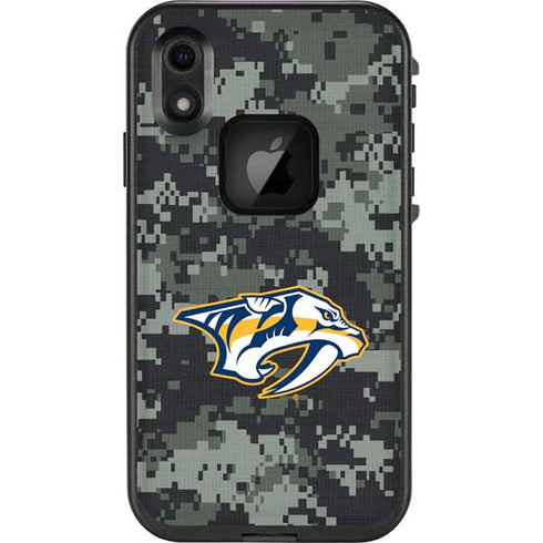 NHL Nashville Predators Camo LifeProof Fre iPhone Skin