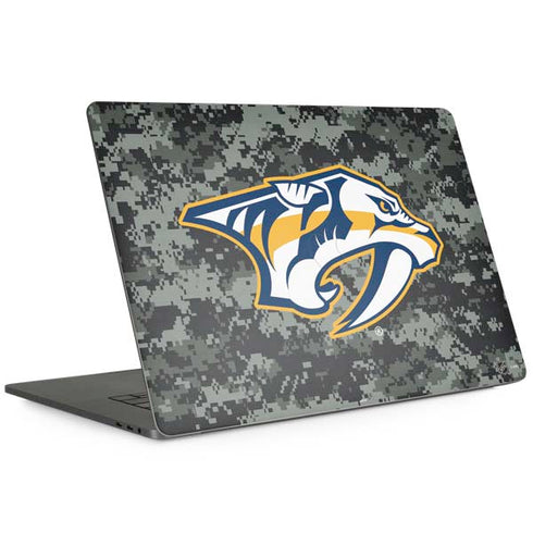 NHL Nashville Predators Camo Apple MacBook Pro 15-inch Skin