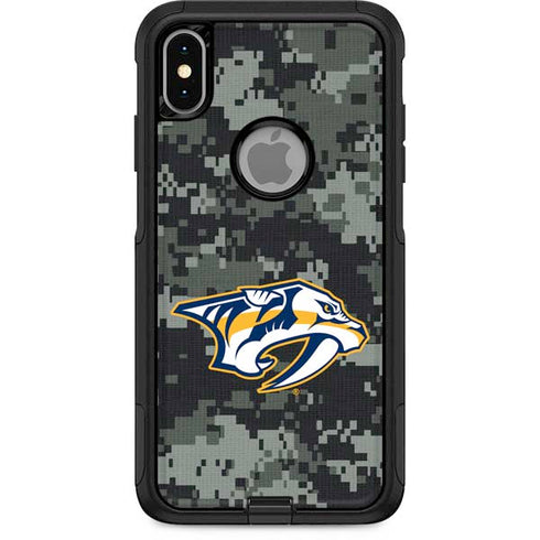 NHL Nashville Predators Camo Otterbox Commuter iPhone Skin