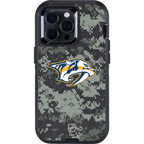 NHL Nashville Predators Camo Otterbox Defender iPhone Skin