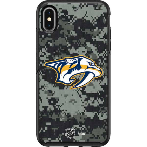 NHL Nashville Predators Camo Otterbox Symmetry iPhone Skin