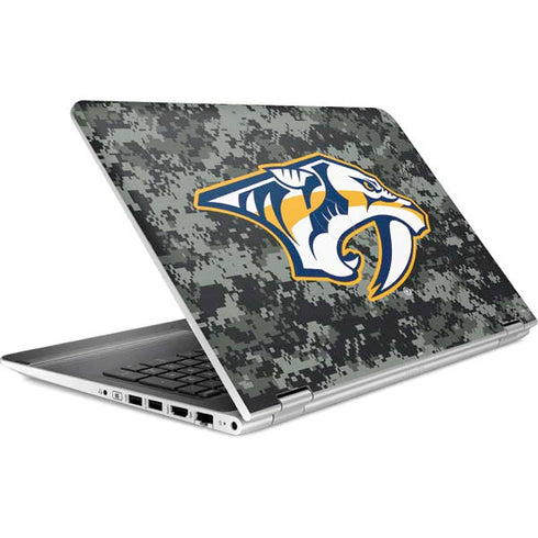 NHL Nashville Predators Camo HP Pavilion Skin