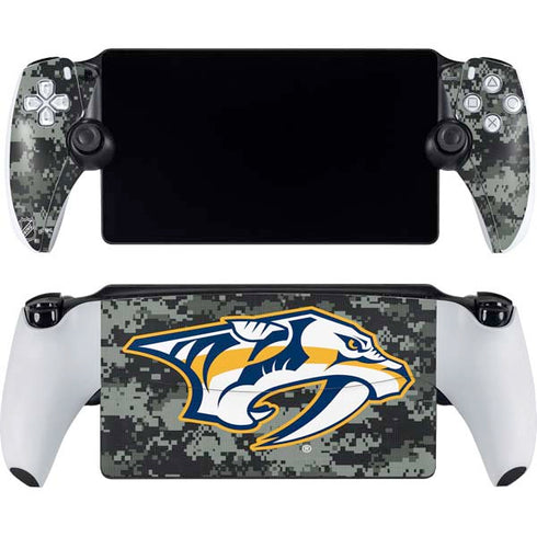 NHL Nashville Predators Camo PlayStation Portal Remote Player Skin