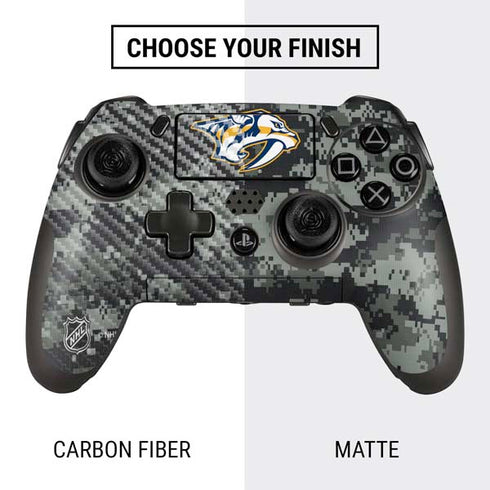 NHL Nashville Predators Camo PlayStation Scuf Vantage 2 Controller Skin
