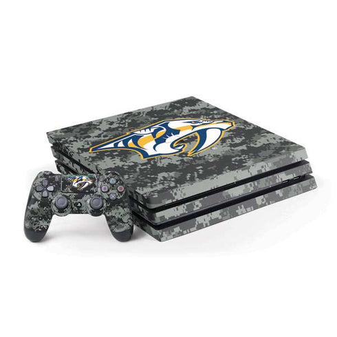 NHL Nashville Predators Camo PS4 Pro Bundle Skin