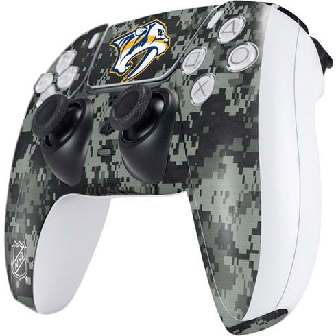 NHL Nashville Predators Camo PS5 Controller Skin