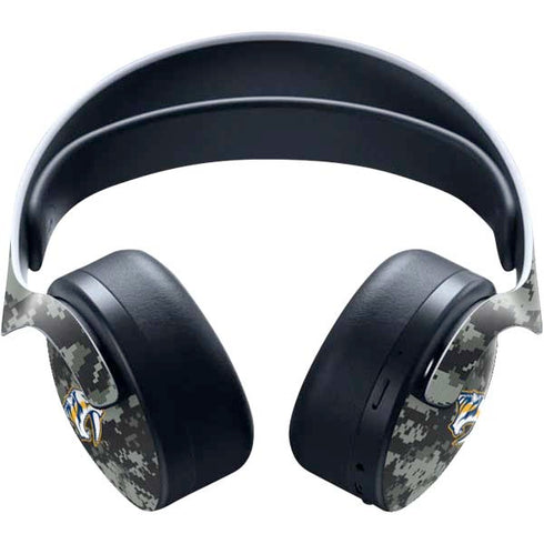 NHL Nashville Predators Camo PULSE 3D Wireless Headset for PS5 Skin