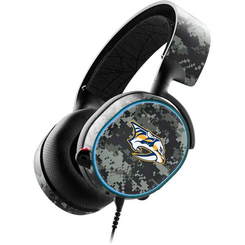 NHL Nashville Predators Camo SteelSeries Arctis 3 Skin