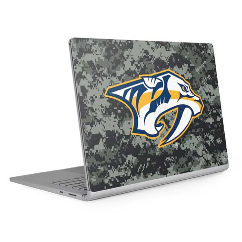 NHL Nashville Predators Camo Surface Book 2 13.5in Skin