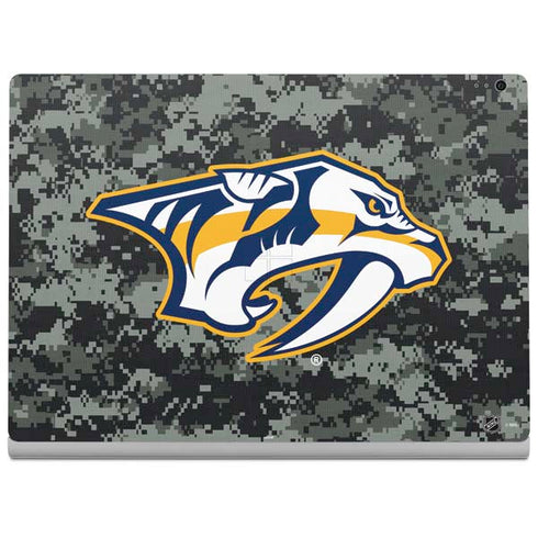 NHL Nashville Predators Camo Surface Book 2 13.5in Skin