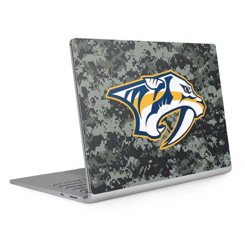NHL Nashville Predators Camo Surface Book 2 15in Skin