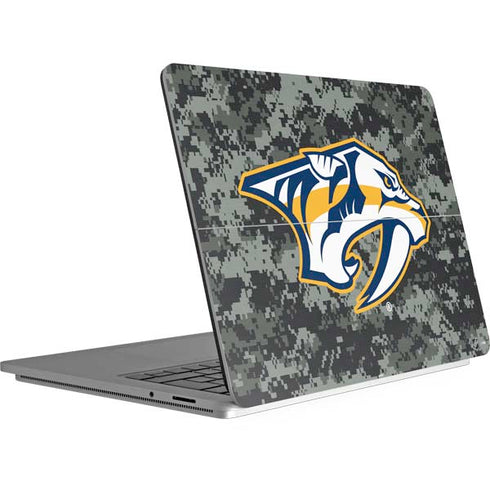 NHL Nashville Predators Camo Surface Laptop Studio Skin