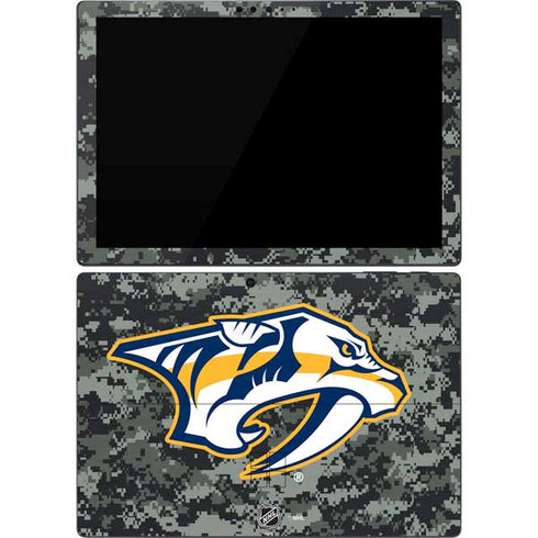 NHL Nashville Predators Camo Surface Pro 7 Skin