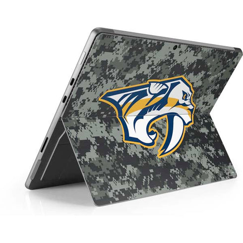 NHL Nashville Predators Camo Surface Pro 9 Skin