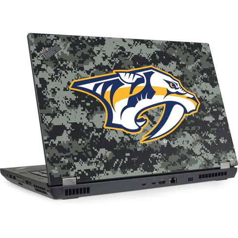 NHL Nashville Predators Camo Lenovo ThinkPad Skin